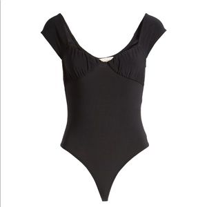 Open Edit Shirred bodysuit